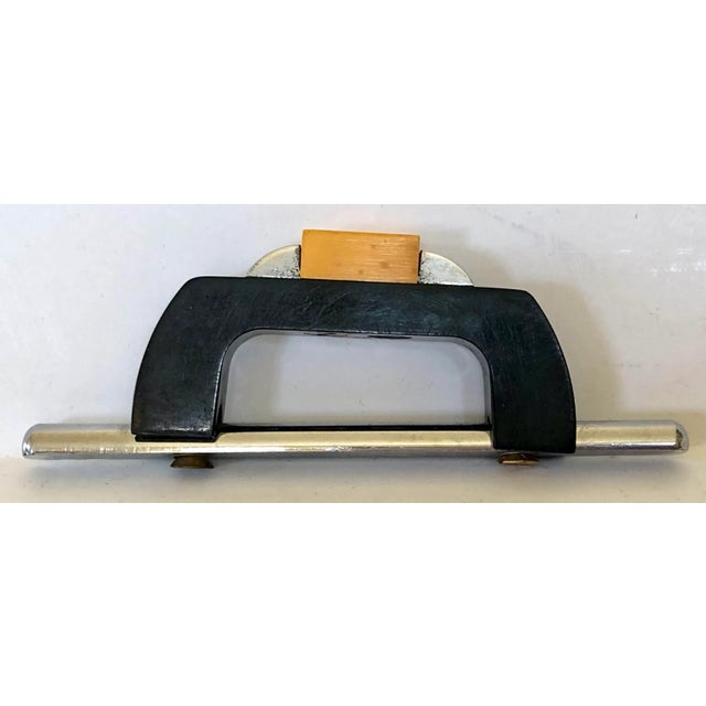 Art Deco Art Deco Bin Pull Hardware/Napkin Rings, Set of 4 For Sale - Image 3 of 7