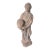 Vintage Neoclassical Terracotta Garden Statue of Flora For Sale