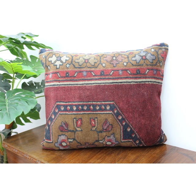 Textile Turkish Decorative Pillow Cover - 19"x22.5" For Sale - Image 7 of 11