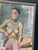 Mid-Century Modern European Artist, Two Models, 1971, Oil on Canvas For Sale - Image 3 of 15