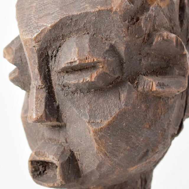 African Early 20th Century Igala Wood Figure Nigeria For Sale - Image 3 of 14