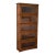 Mission Craftsman Style Oak Barrister Bookcase - 5 Stack - Micheal Cherry For Sale
