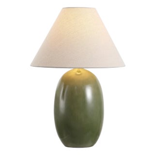 Josi 24" Table Lamp in Green For Sale