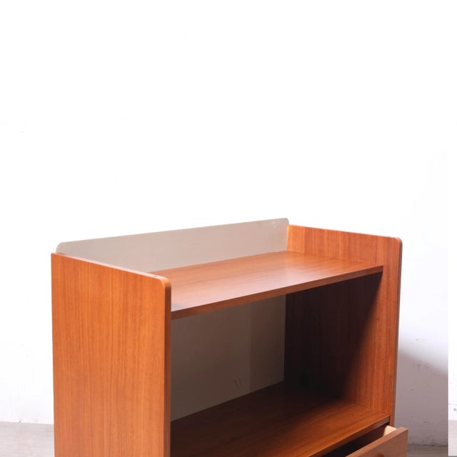 Brown Vintage Chest of Drawers, Italy, 1950s For Sale - Image 8 of 13