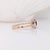 Metal Ceylon Sapphire Ring With Natural Diamond Accents in Solid 14k Yellow Gold, 5mm, Size 6.75 For Sale - Image 7 of 8