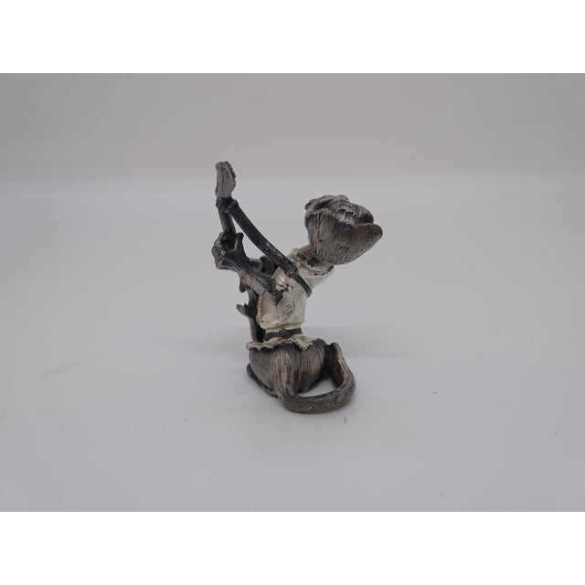 Musical Cats Figurine in Steel from Aryentis, 1980s For Sale - Image 13 of 18