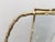 Metal 1940s Brass and faux bamboo magazine rack by Maison Baguès For Sale - Image 7 of 12