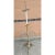 Traditional Mid Century Stiffel Tri-Leg Brass & Glass Table Floor Lamp Vintage For Sale - Image 3 of 8