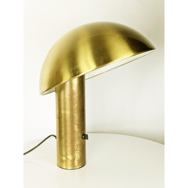 Metal Vaga Table Lamp by Franco Mirenzi for Valenti, 1978 For Sale - Image 7 of 14