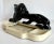 Vintage Glazed Ceramic Lion Tabletop Trinket Cachepot For Sale - Image 10 of 12