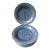 Vintage Blue Bordallo Pinheiro Plates Set of 6 For Sale