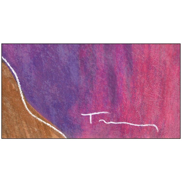 Late 20th Century Tired at Tea, Itzchak Tarkay For Sale - Image 4 of 6