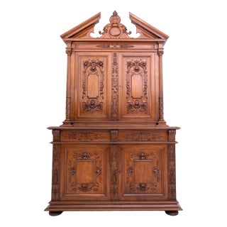 Antique French Majestic Cabinet, 1880 For Sale