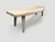 Brown Andrianna Shamaris Curved St. Barts Teak Wood Bench For Sale - Image 8 of 18