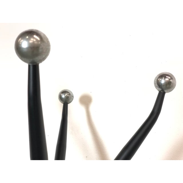 Vintage Space Age Coat Rack, Italy, 1970s For Sale - Image 4 of 5