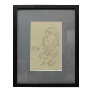Black & White Sketch of Leonard