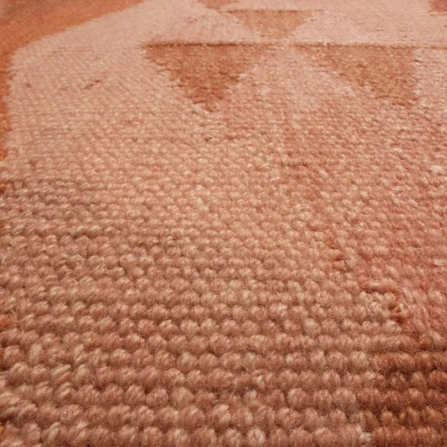 Not Yet Made - Made To Order Rug & Kilim's Scandinavian Beige-brown Peach and Orange Wool Rug 14x20 For Sale - Image 5 of 6