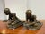 Design Plus Gallery presents a Pair of Bronze Southeast Asian Buddhist Monks. These monks are similar but not alike with...