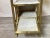 Brass Early 20th Century Great Rafael Garcid Brass and Marble Side Table Stand For Sale - Image 8 of 12