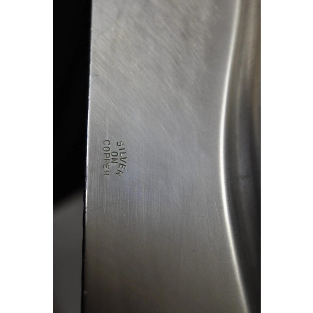 Vintage Victorian Silver Plated Meat Serving Platter Tray W/ Covered Dishes For Sale - Image 16 of 18