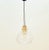 Mid-Century Modern Mid-Century Bubble Glass & Brass Pendant/Ceiling Light by Helena Tynell for Limbur 1960s For Sale - Image 3 of 10