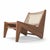 Cassina Low Teak & Cane Kangaroo Armchair by Pierre Jeanneret for Cassina For Sale - Image 4 of 8