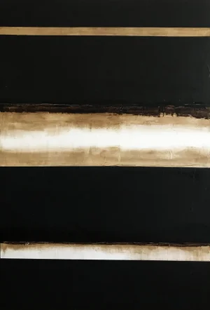 2010s Abstract Acrylic Painting on Canvas, "Nebulosity No. 7"