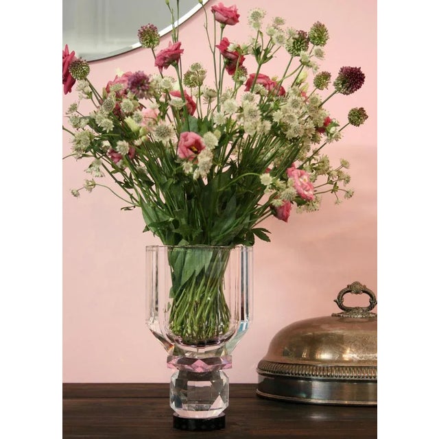 Utah Crystal Vase by Reflections Copenhagen For Sale - Image 4 of 5