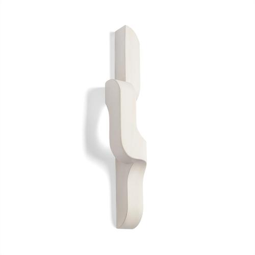 Serpentine Sconce in Saint Raphael Limestone by Farrah Sit For Sale - Image 4 of 8