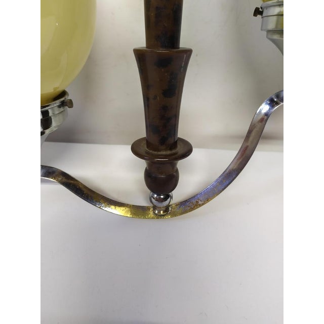 Art Deco Pendant Light, 1930s For Sale - Image 4 of 11