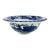Antique Staffordshire Blue & White Transferware Bowl With Landscape For Sale