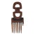 Early 20th Century Nyamwezi Mwana Hiti Figural Comb Tanzania For Sale