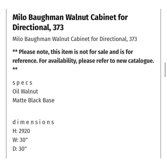 1960s directional milo baughman gallery 1 walnut cube commode chairish