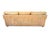 Vintage English Leather Sofa Tan Color Nail Head Trim Feather Down Cushions For Sale - Image 14 of 18
