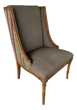 Henredon French Regency Style Upholstered Accent Chair