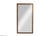 Late 20th Century Strie Frame Deign Mirror Frame in Brass Tone Steel For Sale - Image 4 of 4