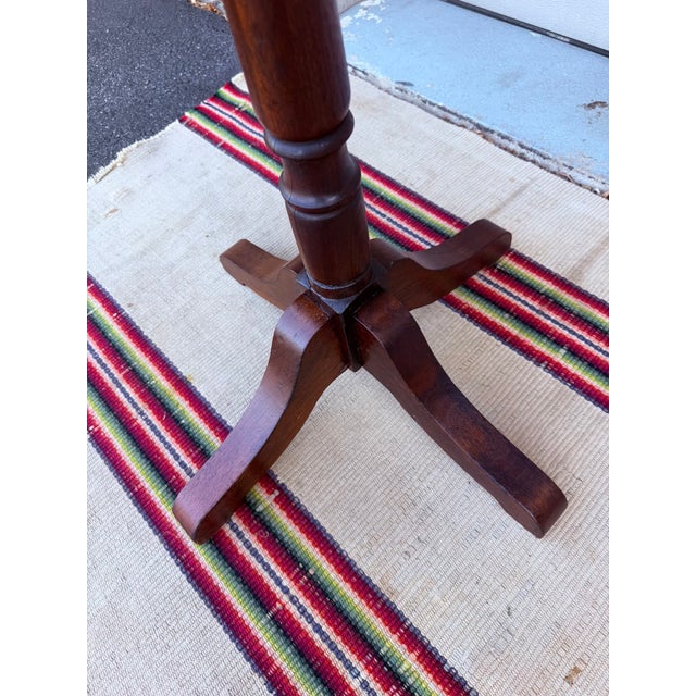 Antique Turned Mahogany Coat & Hat Rack, Circa 1890-1910 For Sale - Image 15 of 18