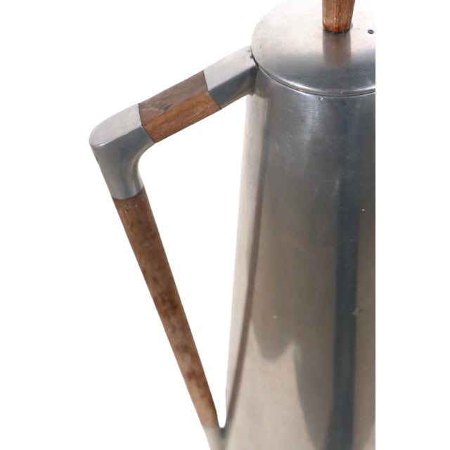 KMD Royal Holland Daalderop 3 Pc Set Royal Holland Pewter Kmd Tiel. Daalderop C 1960's For Sale - Image 4 of 9