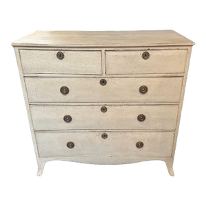 Antique Painted Swedish Chest