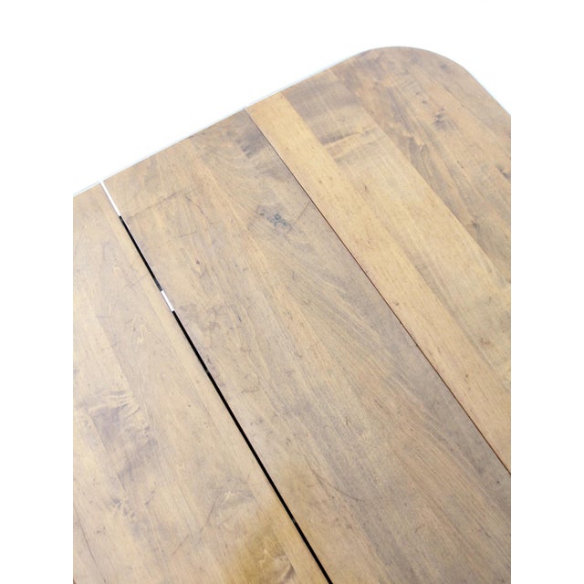 Early 20th Century Early American Gate Leg Drop Leaf Table For Sale - Image 5 of 15
