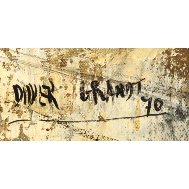 Artist: Didier Grandt, French (1934 - ) Title: Les Femmes de Marche Year: 1970 Medium: Oil on Canvas, signed and dated...