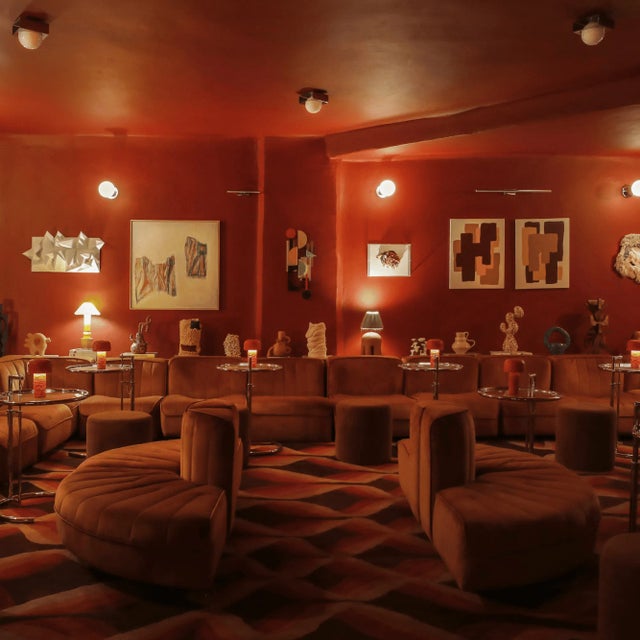 Contemporary Caroline Leseur, Sand Hills N° 1, Acrylic on Canvas For Sale - Image 3 of 5