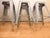 Tolix Marais H65 Steel Counter Stools by Xavier Pauchard, Set of 3 For Sale - Image 12 of 12