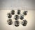 German Wall Lamps by Motoko Ishii for Staff, Set of 9 For Sale - Image 6 of 8