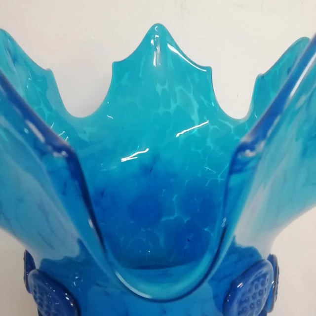 Boho Chic Murano Glass Centerpiece 1980s For Sale - Image 3 of 9