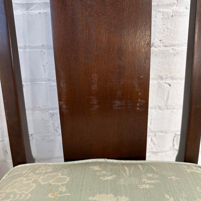 Set of 8 Chromecraft Asian Style Dining Chairs For Sale In Cleveland - Image 6 of 12