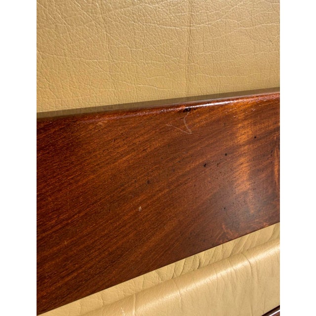 Mid Century Afra & Tobia Scarpa for Gavina Bastiano Leather & Rosewood Club Chair For Sale - Image 10 of 14