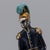 Antique 20th Century Italian Silver & Enamel Mounted Napoleonic Kingdom Guard, 1970s For Sale - Image 6 of 15