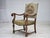 Vintage Danish Highback Armchair in Hand Woven Wool, 1950s For Sale - Image 16 of 18