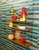 Mid-Century Modern Vintage String Shelf in Walnut, 1960s For Sale - Image 3 of 12